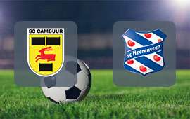 Cambuur - SC Heerenveen