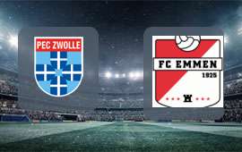 PEC Zwolle - FC Emmen