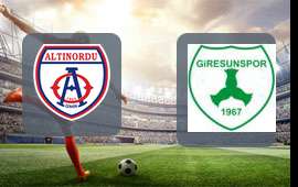 Altinordu - Giresunspor